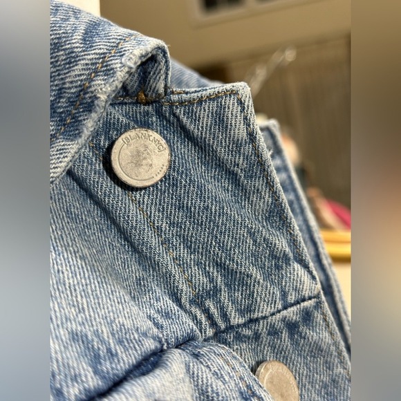 BLANKNYC Jacket Small Raw Hem Cyber-Grunge Neo-Vintage - Picture 10 of 13